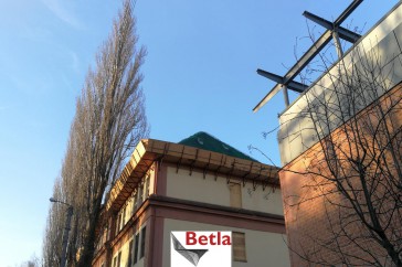 Siatki Miastko - Osłonowa siatka na elewacje budynków dla terenów Miastka